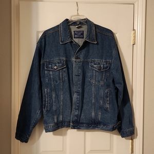 Men's denim jacket. Genuine Hard Rock Cafe apparel. SHANGHAI